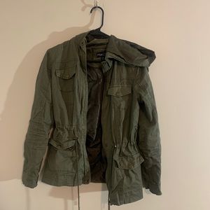 Army green jacket